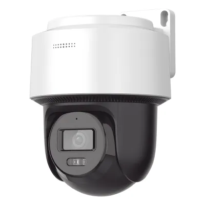 [SIN MARCA O LOGO][FlexVu] Domo PT IP 4 Megapixel / Lente 4 mm / Dual Light (30 mts IR + 30 mts Luz Blanca) / Autoseguimiento en Humanos / PoE / IP66 / Micrófono y Bocina Integrado / Micro SD / Incluye Montaje de Pared o Techo /