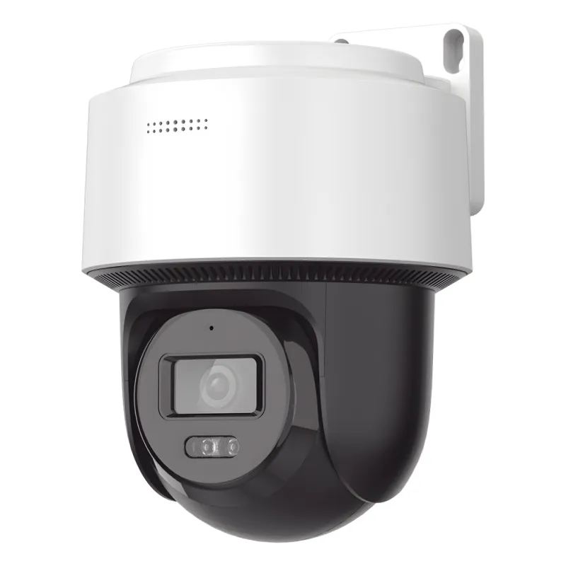 [SIN MARCA O LOGO][FlexVu] Domo PT IP 4 Megapixel / Lente 4 mm / Dual Light (30 mts IR + 30 mts Luz Blanca) / Autoseguimiento en Humanos / PoE / IP66 / Micrófono y Bocina Integrado / Micro SD / Incluye Montaje de Pared o Techo /