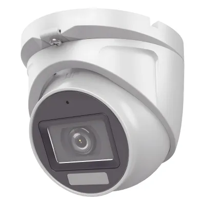 [SIN LOGO DE MARCA][Dual Light + ColorVu] Turret TURBOHD 2 megapixel / 30 mts IR + 20 mts luz blanca/ Lente 2.8 (100° de Visión) / Exterior IP66 / Audio por Coaxitron / TVI-AHD-CVI-CVBS / Metal / Smart-Hybrid light