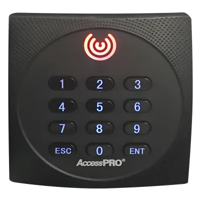 Lector de Proximidad con Teclado / 125 kHz / Wiegand 26 bits / Exterior / Contraseñas