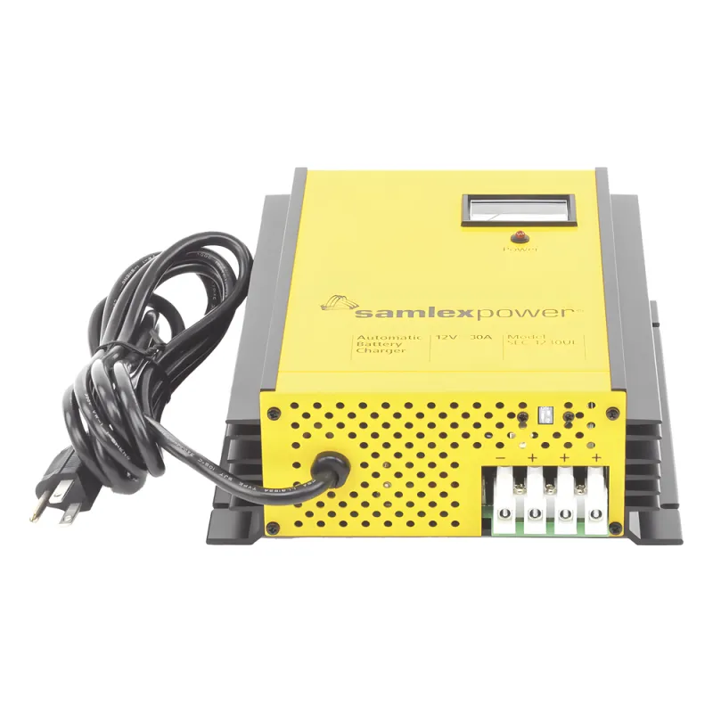 Cargador de Baterías de Plomo Ácido 12 Volts, 30 A / Bancos de 250 a 350 Ah