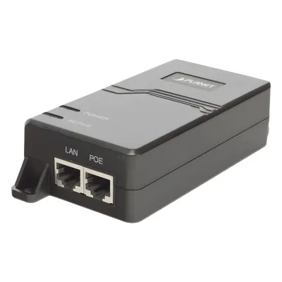 Inyector 802.3bt de 60W en 4-Pares UTP, Compatible con 802.3af/at Gigabit 10/100/1000 Mbps