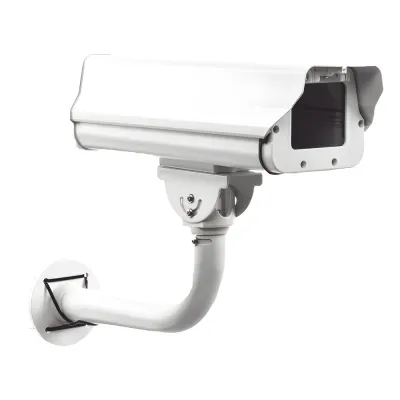 Gabinete antivandálico IP66 incluye calefactor/ventilador con brazo de acero
