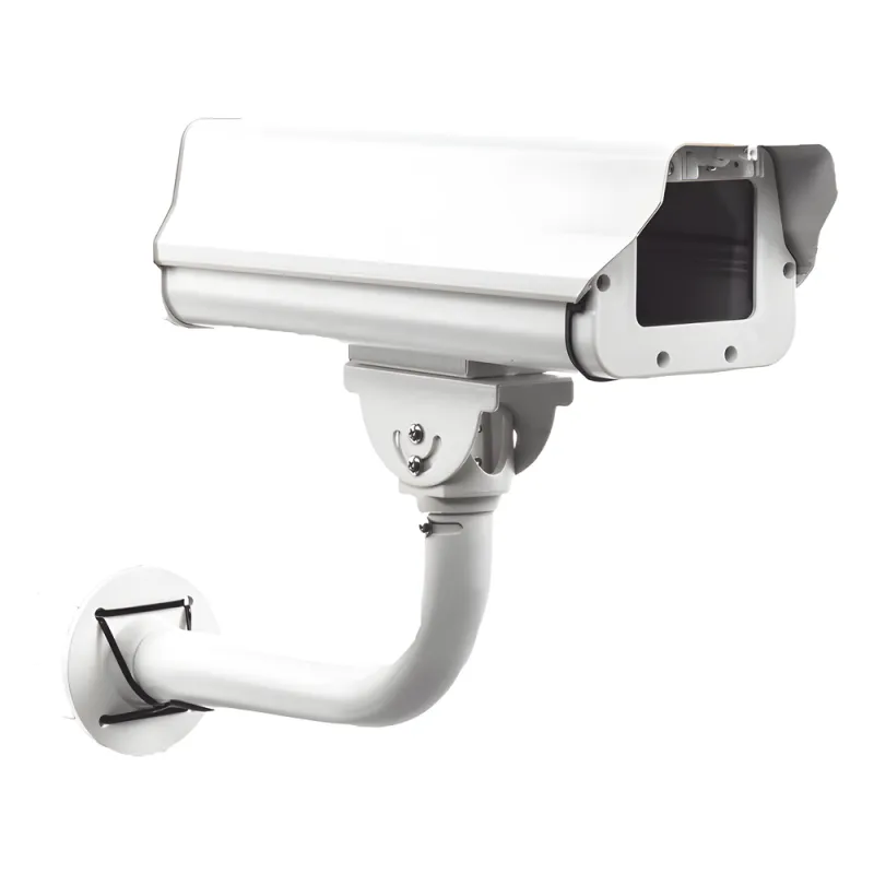 Gabinete antivandálico IP66 incluye calefactor/ventilador con brazo de acero