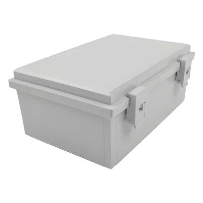 Gabinete Plástico para Exterior IP65 de 170 x 251 x 101 mm Cierre por Broche.
