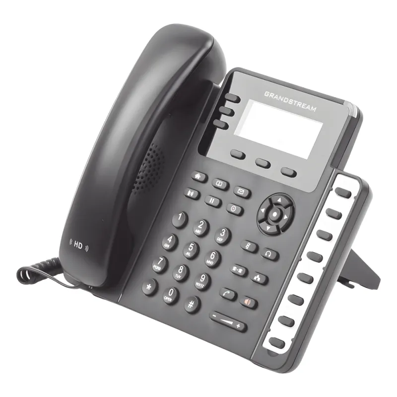Teléfono IP SMB de 3 líneas con 3 teclas de función, 8 teclas de extensión BLF y conferencia de 4 vías, PoE