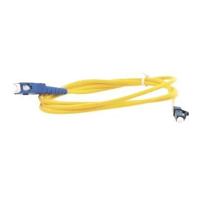 Jumper de Fibra Óptica Monomodo LC/UPC-SC/UPC Simplex de 1 Metro (3.28 Pies)