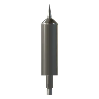 Punta Pararrayo FLASH CAPTOR con Avance de Cebado de 15 µs, Máximo Diámetro de Protección 70 m.