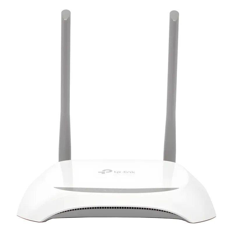 Router Inalámbrico WISP, 2.4 GHz, 300 Mbps, 2 antenas externas omnidireccional 5 dBi, 4 Puertos LAN 10/100 Mbps, 1 Puerto WAN 10/100 Mbps, control de ancho de banda