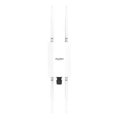 Punto de Acceso Súper WiFi 6 y PTMP para Exterior, Hasta 250 m de Cobertura, Doble Banda Simultanea, 574 Mbps en 2.4 GHz y 1.2 Gbps en 5GHz, 256 Usuarios Concurrentes por Banda, Administración en Nube Gratis con INSIGHTS