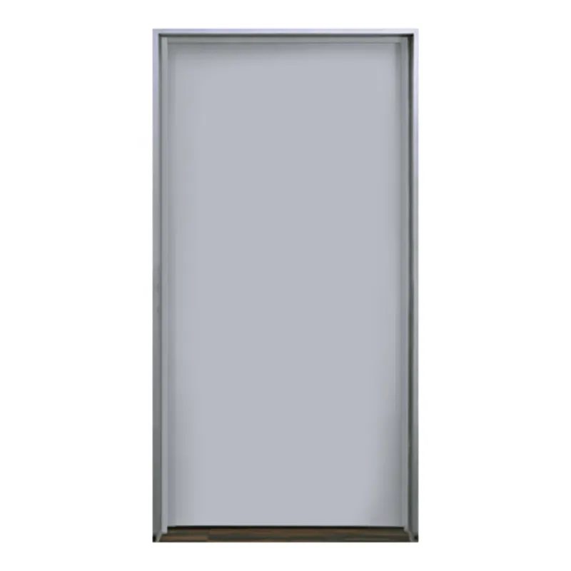 Puerta metálica de emergencia 3x7 pies / Resistente a fuego por 180 min. / Preparación para cerradura cilíndrica y refuerzo para cierra puerta