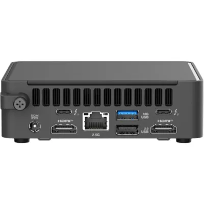 Mini PC ASUS NUC 15 Pro / Intel Core 7 240H / Incluye Memoria Ram SSD y Sistema Operativo / Wi-Fi 7 / Bluetooth 5.4 / 2.5GbE / 4x Pantallas 4K / Thunderbolt 4