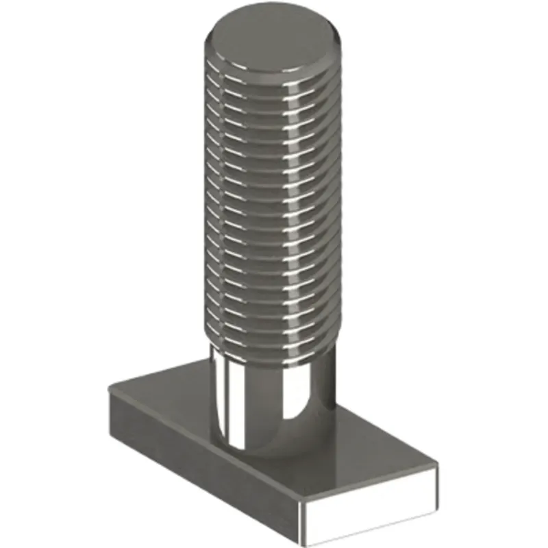 Perno de Montaje Solar / Acero Inoxidable / Rosca M8 / 30 mm (1.18 in) / Compatible con N Rail 4.72 y M2 / 12.26 g