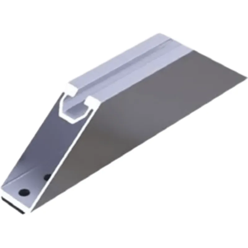 Accesorio de Sujeción Coplanar / XS Rail / Aluminio Serie 6000 / 120 g / Para Techos de Lámina Trapezoidal / Incluye Cinta Aislante EPDM