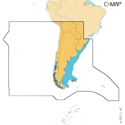 Carta Náutica C-MAP DISCOVER X / Datos Vectoriales Actualizados / Modos Día y Noche de Alta Calidad / Batimetría de Alta Resolución C-MAP / Herramienta Map Inspector / Integración con App Simrad Companion / Sombreado de