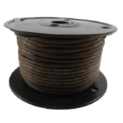 Cable Eléctrico color café calibre 14 / UL 1015-1230 / 600 Voltios / Temperatura 105°C Seco 75°C Húmedo / Cobre Estañado Clase K / Aislante PVC Retardante de Llama VW-1 / Resistente a Humedad Abrasión Ácid