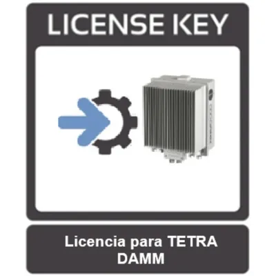 Licencia protocolo TETRA para estación base BS422 de DAMM