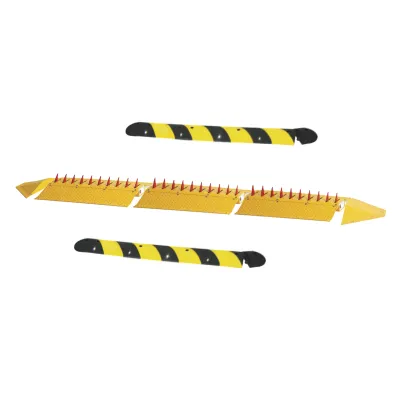 Kit de picos ponchallantas autónomo / Carriles de 3.2 M / No requiere barrera / FACIL INSTALACION / Incluye topes y tornilleria