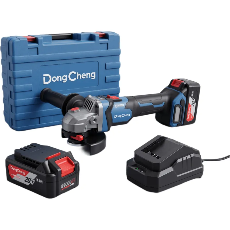 Amoladora Angular de 20Vcc / Disco de 4-1/2 in / 1000W / Cargador Rápido