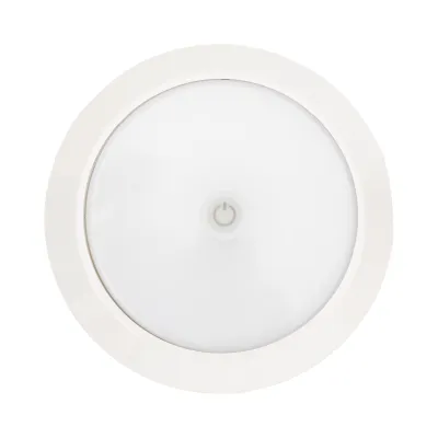 Luz para Interior LED Circular, 5.5", 12-24 Vcc, blanca