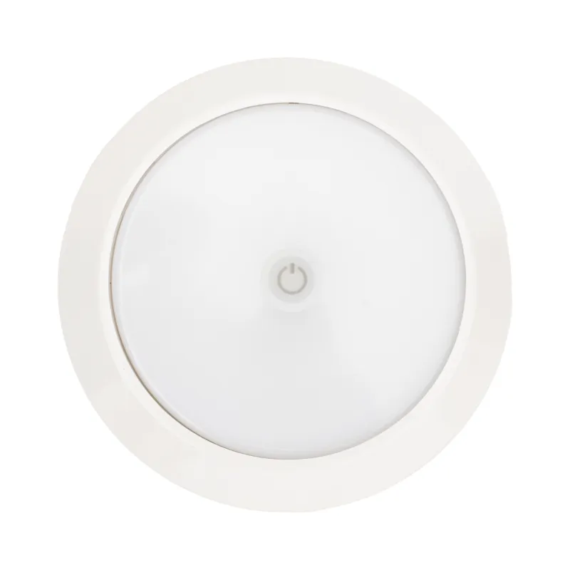 Luz para Interior LED Circular, 5.5", 12-24 Vcc, blanca