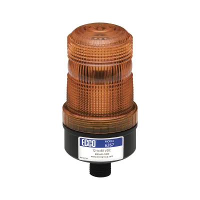 Mini baliza de LED color ambar montaje permanente SAE Clase III