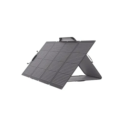 Módulo Solar Bifacial, Portátil y Flexible de 220W Recomendado para Estaciones Portátiles EFD330, EFD350 ó EFD500 / Ajuste de Ángulo / Carga Eficiente / Incluye Cable XT60 a MC4