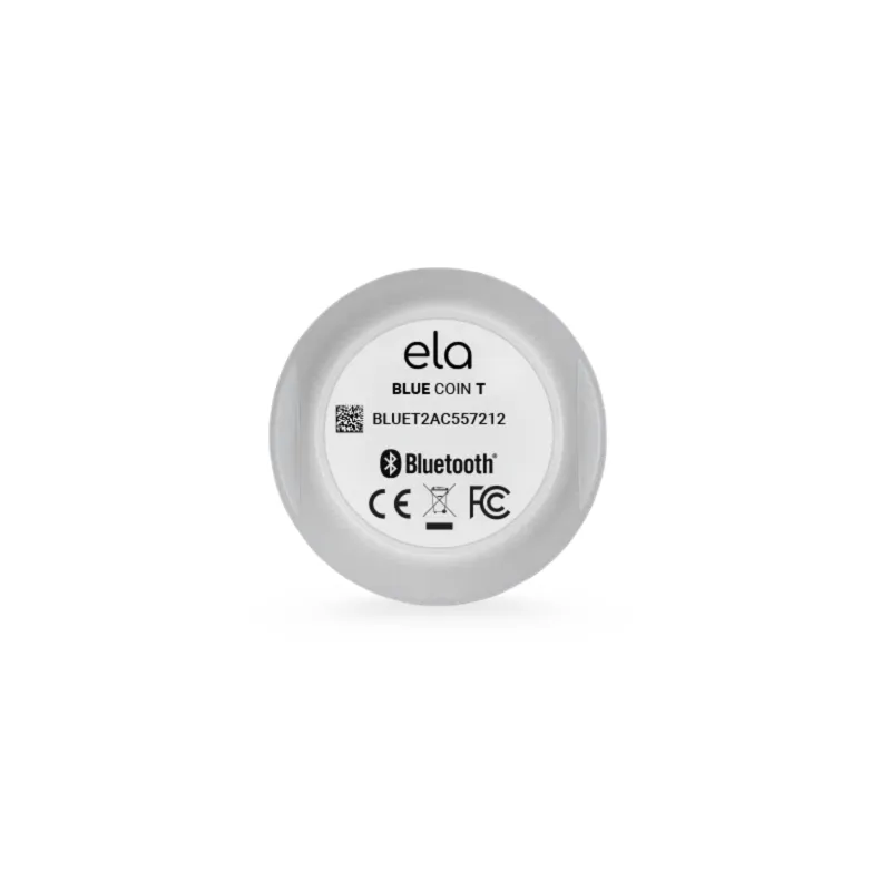 Baliza Industrial Bluetooth Low Energy Blue COIN ID & AERO ID / 2.4 GHz BLE 4.0-4.2 / Alcance hasta 200 m (656.2 ft) / +4 dBm configurable / Autonomía hasta 5 años / LED de alta potencia / IP69K (COIN) e IP68 / Programación NFC y