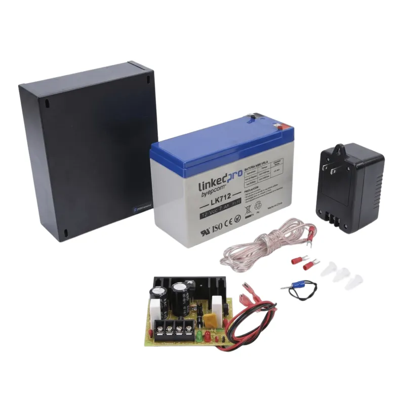 Fuente de 12 Vcc 1A / Para Control de Acceso / Con Batería de Respaldo Incluida LK712 /