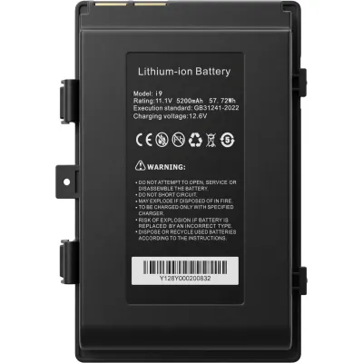 Batería Li-ion para tester de Video | Compatible con TPTURBO8K(BT) | 11.1 VCC 5200 mAh 57.72 Wh | Voltaje de Carga 12.6 VCC | Dimensiones 127x80x20 mm (5x3.14x0.78 in) | Peso 115 g (0.25 lb) | Estándar GB31241-2022