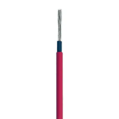 Cable Fotovoltaico Rojo/ Cobre Estañado / 4 mm² (12 AWG) / 2000V / Rollo de 500 m / / UL 4703 y TUV
