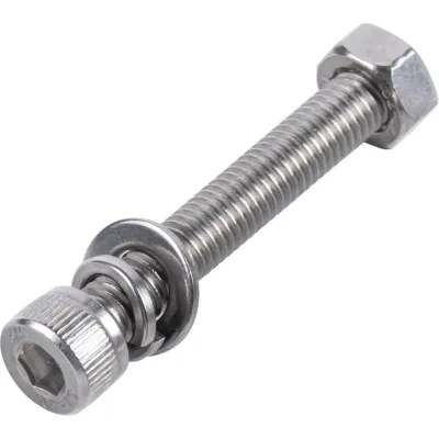 Tornillo acero inoxidable M8*60 para montajes de módulos fotovoltaicos