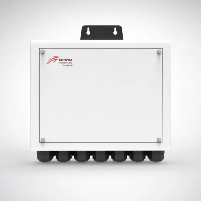Caja de Distribución para Baterías en Paralelo / Hasta 6 Baterías / Corriente Máxima 300 A / 400 x 150 mm / Compatible con RES20010K, RES1005K, RLB10048MAX y Cualquier Banco de Baterías