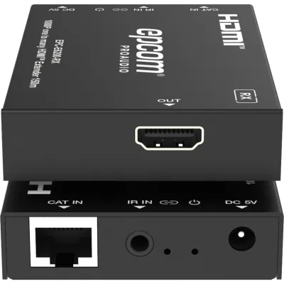 Receptor de Extensor HDMI™ Sobre IP | Solo Decodificador | 150m Por Cable CAT6 | Compatible Con Red Gigabit | Video Full HD | Compresión EZCast | Control IR Unidireccional