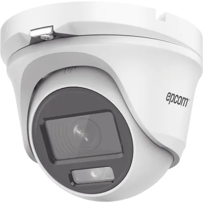 [ColorVu] Eyeball TurboHD 3K / Lente de 2.8mm / Microfono integrado / Imagen a color 24/7 / Luz Blanca 20 metros / Exterior IP66 / dWDR