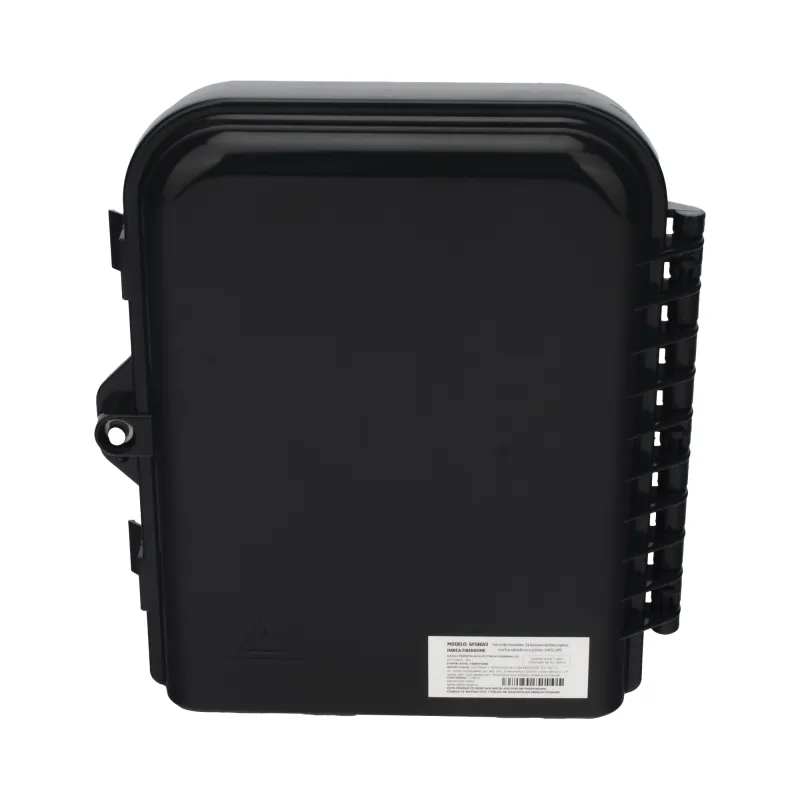 HUB Box Preconectorizada EASYCONN® de FiberHome para Exterior, IP68, Hasta 96 Empalmes, Incluye 2 Splitters 1*4