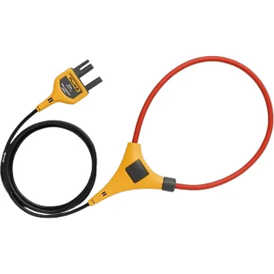 Punta de Prueba de Corriente Flexible iFlex / Rango 2500 A CA / Resolución 0.1 A / Precisión 3% ± 5 dígitos / Frecuencia 500 Hz / Rechazo de Campo Magnético 40 dB / Bobina 7.5 mm / Cable 1.8 m (6 ft) / Lazo 45 cm (18 in)