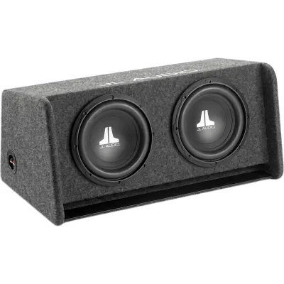 Subwoofer W0v3 dual de 10 pulgadas / Car Audio / 300 W RMS (Simple) o 600 W RMS (Dual) / Impedancia 2 ohm o 4 ohm / Carcasa con Puertos de Ranura / Polipropileno Relleno de Minerales / Terminal con Botones