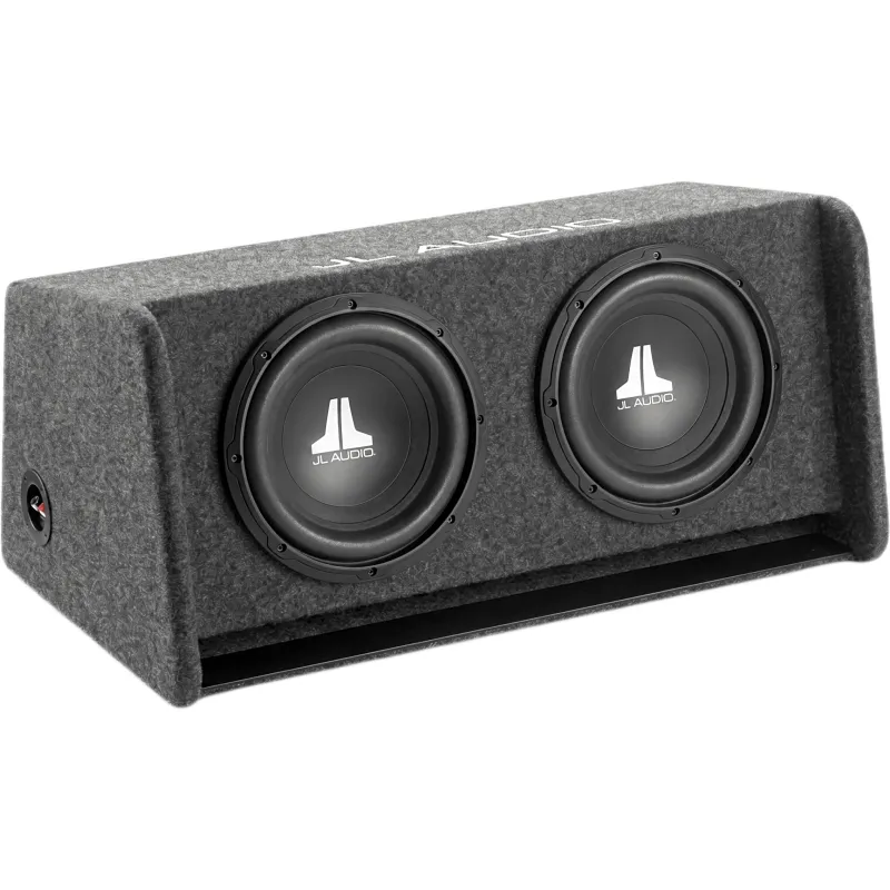 Subwoofer W0v3 dual de 10 pulgadas / Car Audio / 300 W RMS (Simple) o 600 W RMS (Dual) / Impedancia 2 ohm o 4 ohm / Carcasa con Puertos de Ranura / Polipropileno Relleno de Minerales / Terminal con Botones