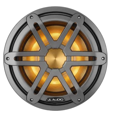 JL Audio M3 / Subwoofer Náutico / 10 pulgadas / Serie M3 / LED Integrado / Rejilla Deportiva Gris / JL Audio