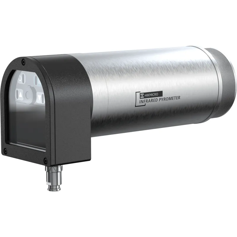 Pirómetro Industrial IP / Alta Temperatura 1000 °C a 3200 °C / Precisión ±0.3% / D:S 300:1 / IP65 / Pantalla OLED 2.4" / Salida 4-20 mA y RS485 / Laser, Visor y Ocular