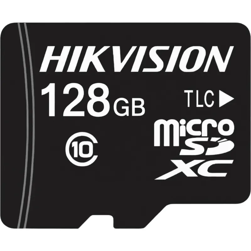 Memoria MicroSD / 128 GB / Clase 10 U3 V30 / TLC NAND / Lectura 100 MB/s / Escritura 85 MB/s / Videovigilancia Movil 24/7 / -25 a 85 C / exFAT