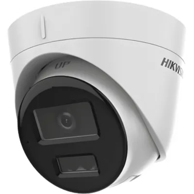[Dual Light] Turret IP 4 Megapixel / Lente 2.8 mm / 30 mts IR + 30 mts Luz Blanca / Micrófono Integrado / ACUSENSE Lite / Exterior IP67 / H.265 / PoE / ONVIF / Micro SD