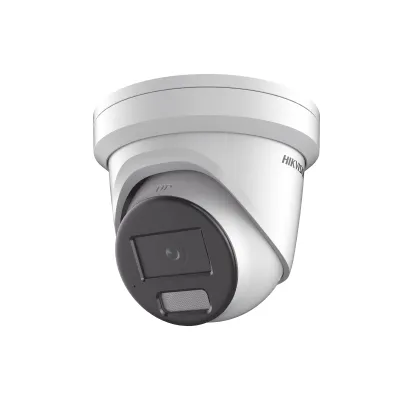 [Dual Light + ColorVu] Turret IP 8 Megapixel / Lente 2.8 mm / 40 mts IR + 40 mts Luz Blanca / Microfono Integrado / Exterior IP67 / WDR 130 dB / Videoanaliticos (Filtro de Falsas Alarmas) / Captura Facial / ACUSEARCH