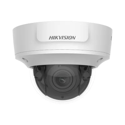 Domo IP 2 Megapixel / Serie PRO / Lente Mot. 2.8 a 12 mm / 30 mts IR EXIR / Exterior IP67 / IK10 / Audio y Alarmas / PoE / WDR 120 dB / Videoanaliticos Integrados / MicroSD