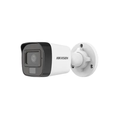 Bala TURBOHD 3K (5 Megapixel) / Resolución 2960 x 1665 / Lente 2.8 mm / Smart Hybrid Light IR 25 m (82 ft) + Luz Blanca 20 m (65.6 ft) / Micrófono Integrado / dWDR / 4 Tecnologías TVI-AHD-CVI-CVBS / Exterior IP67