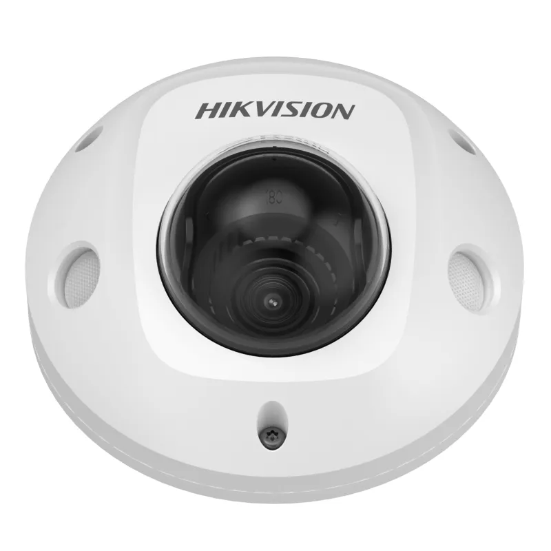 Domo IP Movil 2 Megapixel / Lente 2 mm / Micrófono Integrado / Funciones inteligentes: Detección de congestión de personas / WDR 120 dB / IP67 / IK10 / 30 Metros / Metal / Conector RJ45