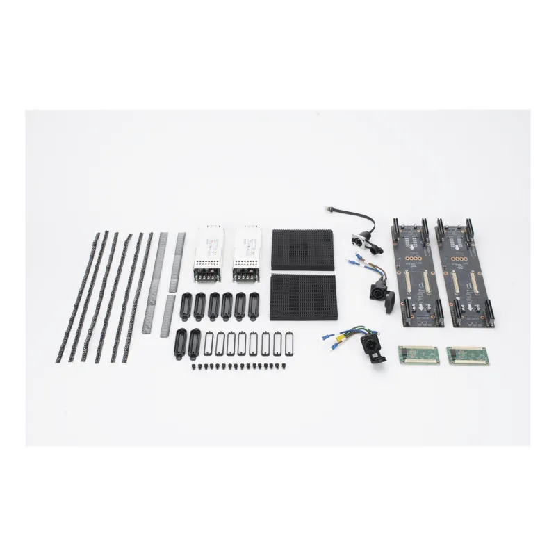 Kit de Refacciones/Accesorios para Paneles LED Hikvision de Renta 3.9mm / Compatible con Paneles de 500 mm x 500 mm