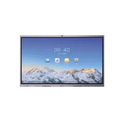 Pantalla Interactiva Touch de 75" Android 13 (Actualizable a Andriod 14) / Cámara Web 8 MP / Resolución 4K / Bocinas Integradas / Entradas HDMI y VGA / Incluye 2 Lápices para Escribir