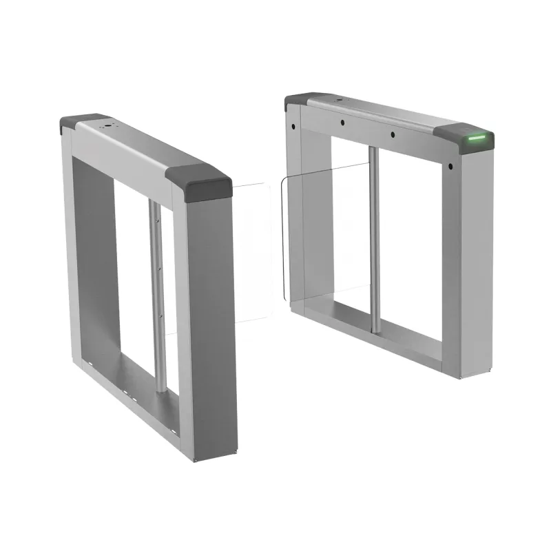 Torniquete QuickPass / ALETAS POR SEPARADO para Carril Seleccionable de 65 o 90 cms / Acero Inoxidable SUS304 / Motor Brushless / Capacidad 20-60 Personas por Minuto / 3,000,000 MCBF / Compatible con Reconocimiento Facial